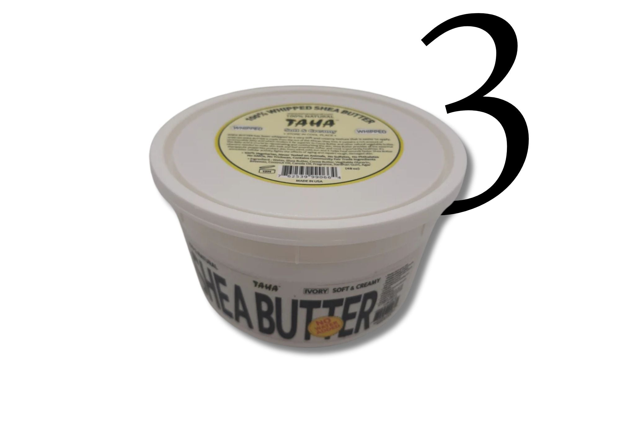 Beurre de karite Taha Naturals etape 3 de la routine