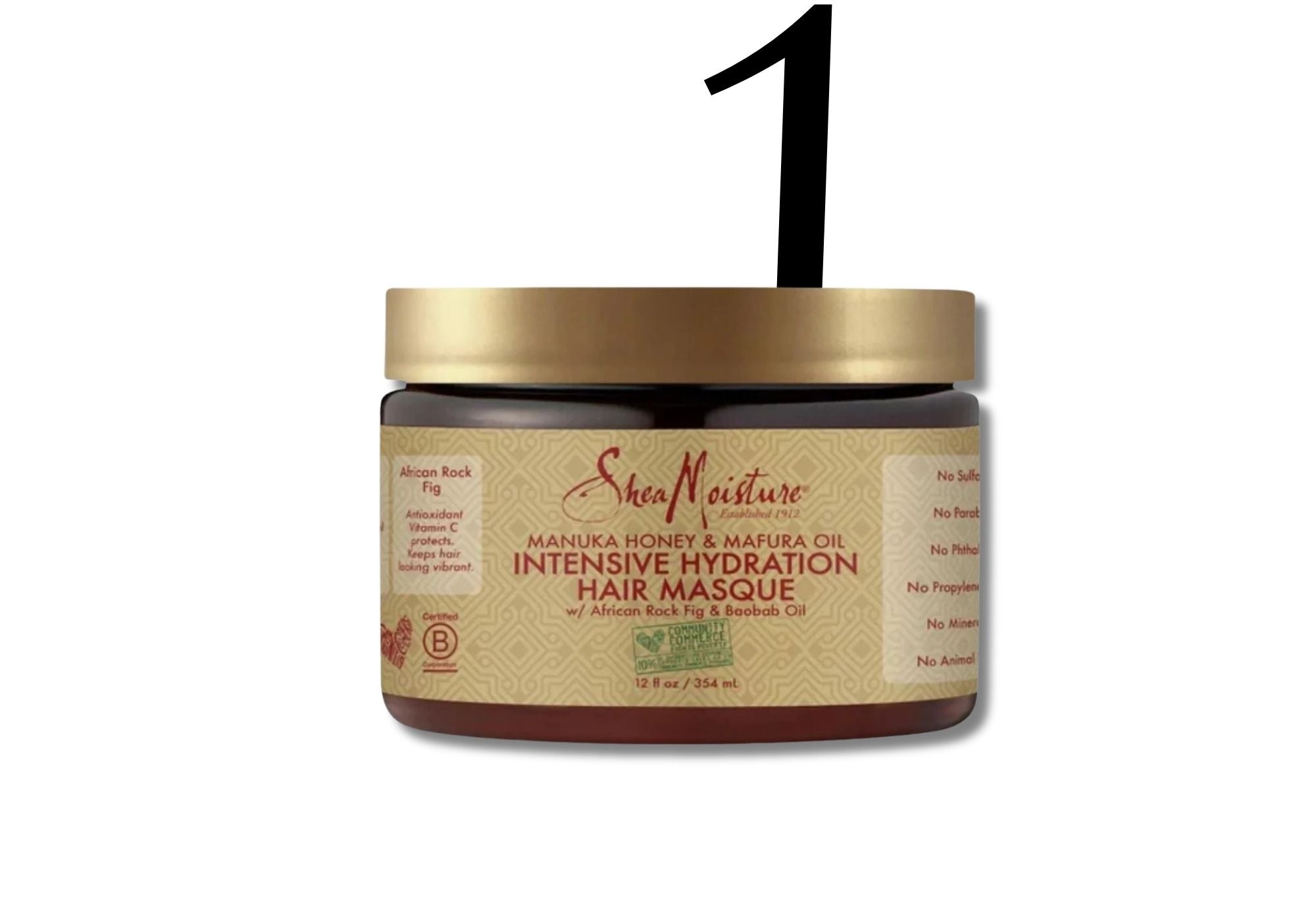 Etape 1 routine de KJP avec un shampoing doux de Shea Moisture