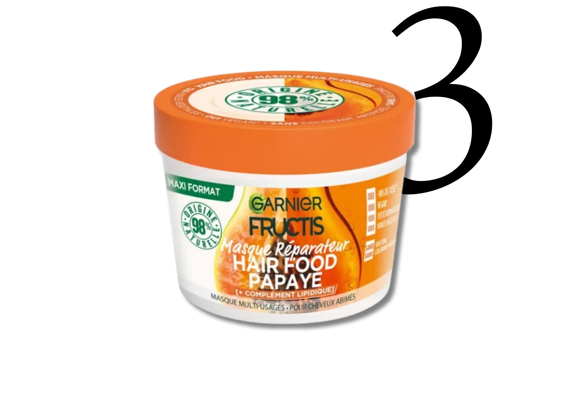 Etape 3 de la routine de Jessica avec le masque Garnier
