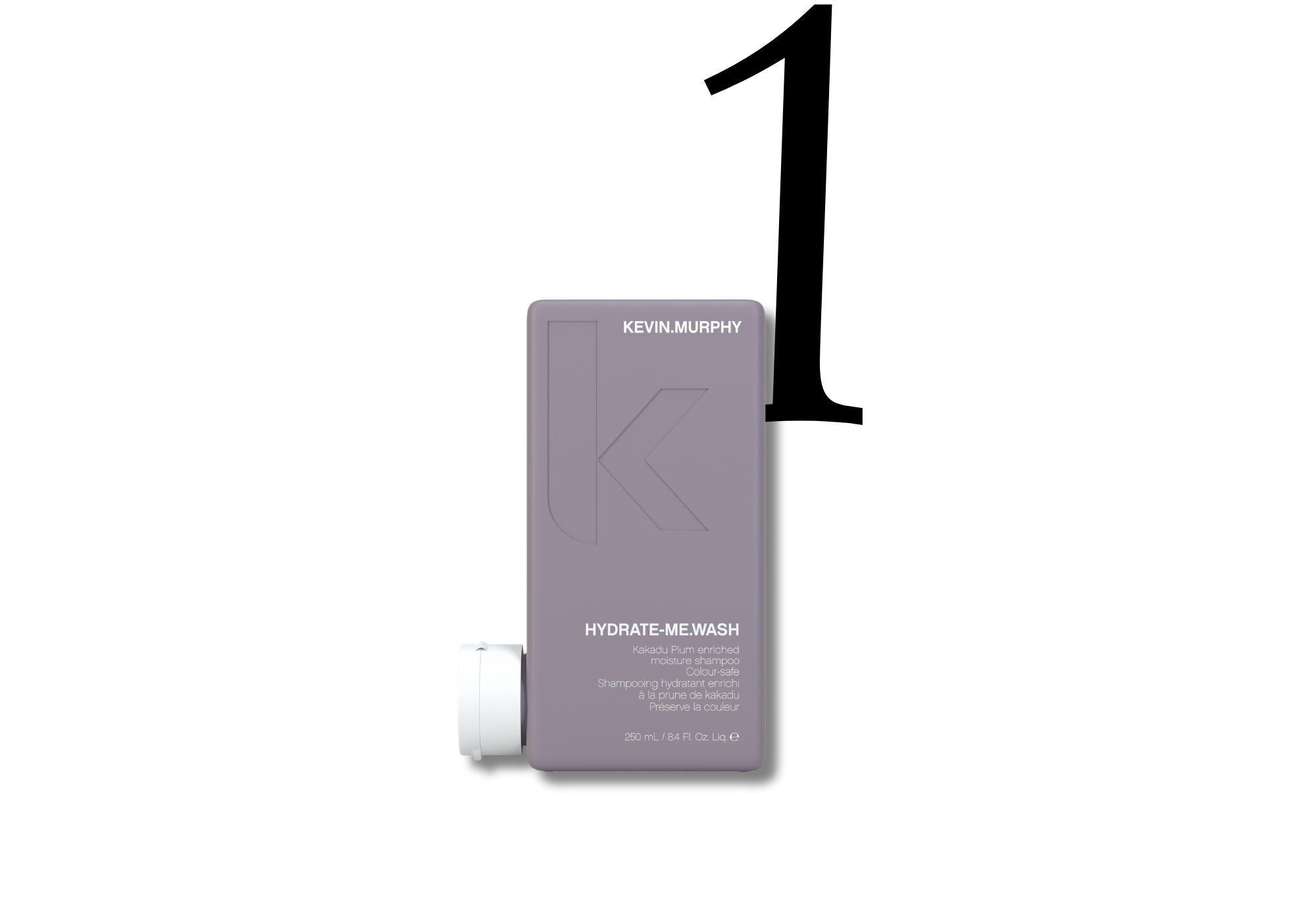 Le shampoing Kevin Murphy est la 1ere etape de la routine pour cheveux boucles d'Andrea