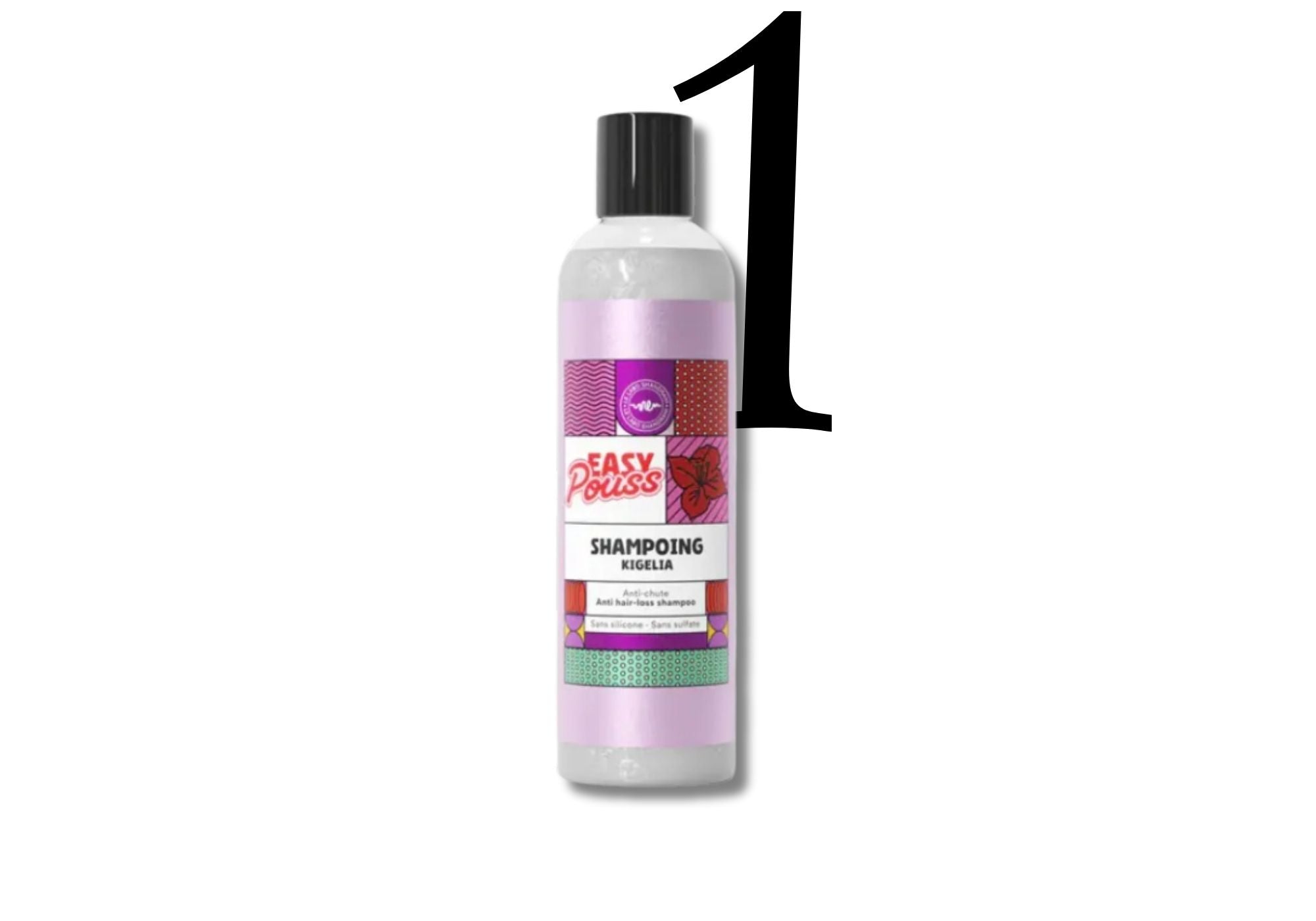 Le shampoing Easy Pouss Kigelia est la 1ere etape de la routine capillaire pour les cheveux crépus et multi-textures de Yannick