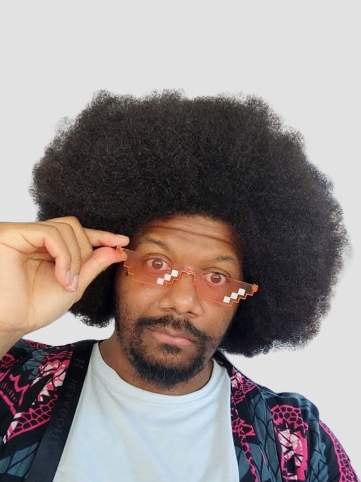 Routine cheveux crepus de KJP avec ses cheveux crepus a faible porosite