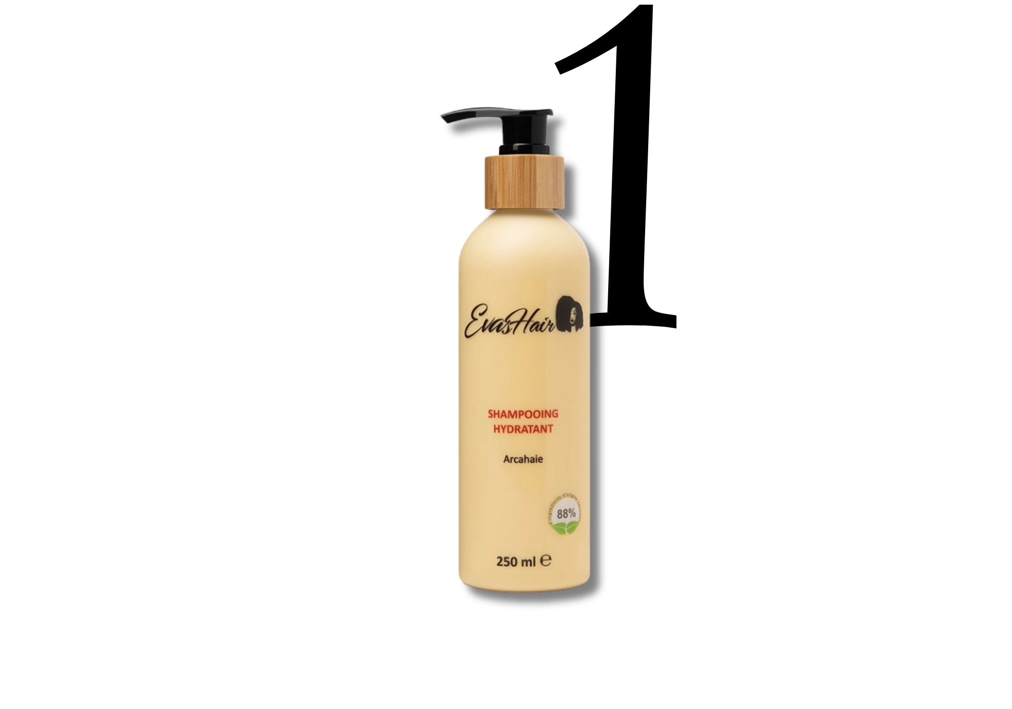 Le shampooing hydratant Evashair est la 1ere etape de Selene