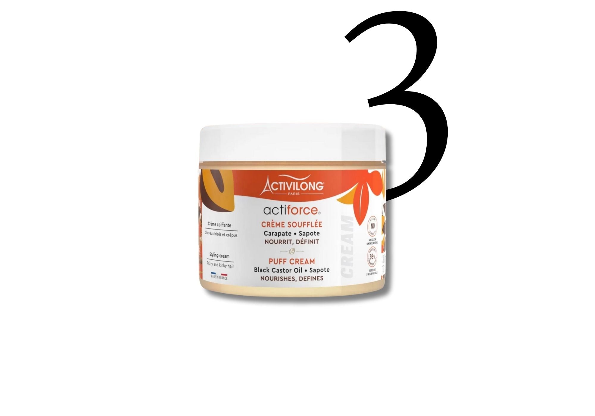 La creme soufflee Actiforce d'Activilong est presente dans la routine capillaire de Lauren