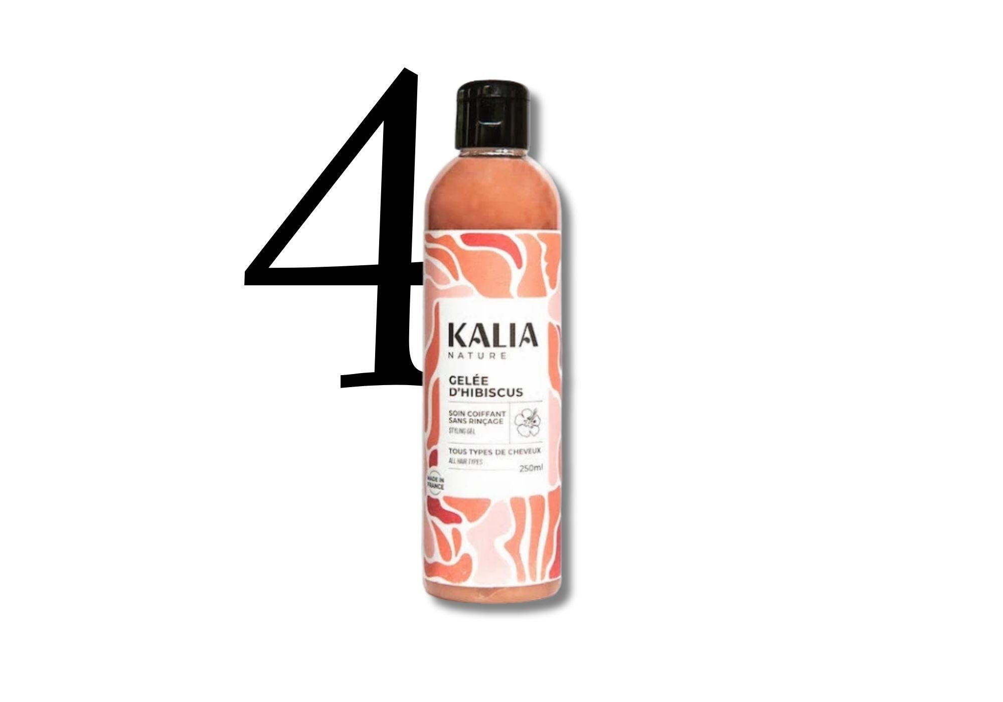 La gelee capillaire de Kalia Nature, derniere etape de la routine pour cheveux crepus naturels de Lauren
