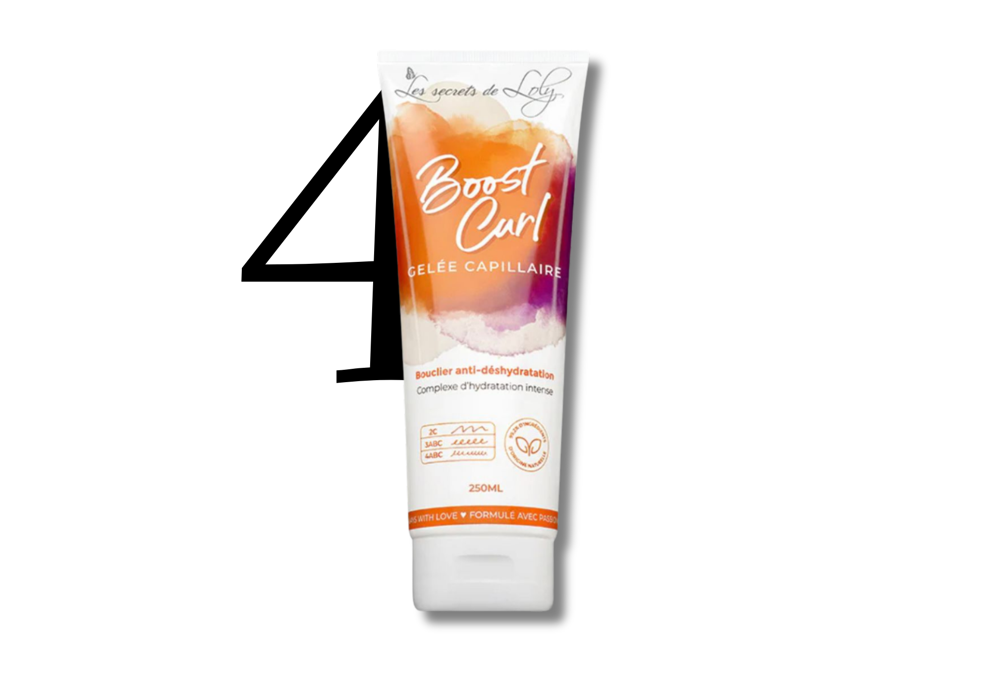 Laurane finit sa routine capillaire par le Boost Curl des Secrets de Loly